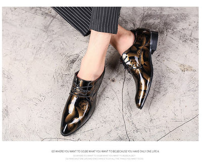Zapatos de Vestir de Piel con Punta Fina para Hombre - Image 15