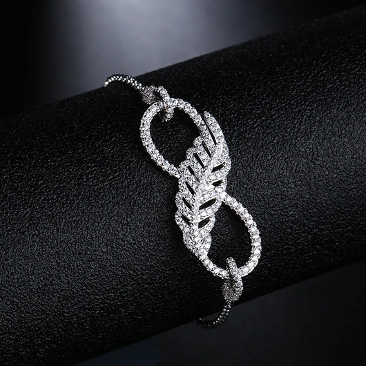 Pulsera de Pluma Elegante y Versátil - Image 5