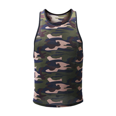 Chaleco Deportivo de Malla Camuflaje Personalizable para Hombre - Image 11