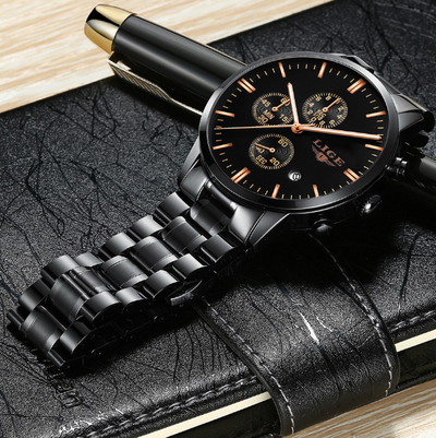 Reloj de Cuarzo Multifuncional para Negocios - Image 8