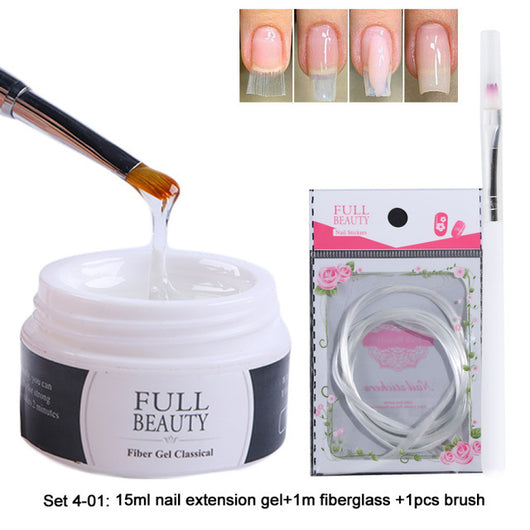 Kit de Extensiones de Uñas con Fotocurado Rápido - Image 23