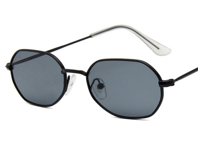 Gafas de Sol Poligonales Irregulares con Lente Marina Colorida para Hombre - Image 7