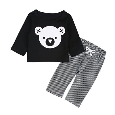 Conjunto Infantil Koala Pantalón Rayas - Dos Piezas - Image 2