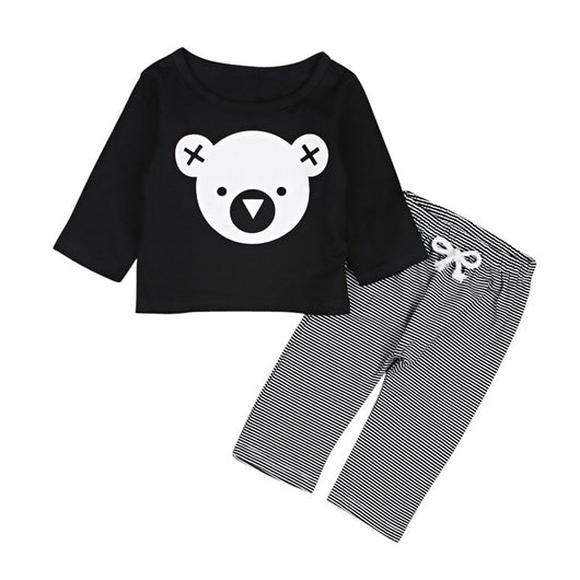 Conjunto Infantil Koala Pantalón Rayas - Dos Piezas - Image 2