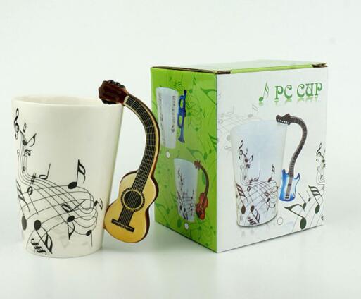 Taza de Cerámica Diseño Violín para Café, Té y Bebidas - Regalo Musical Perfecto - Image 4