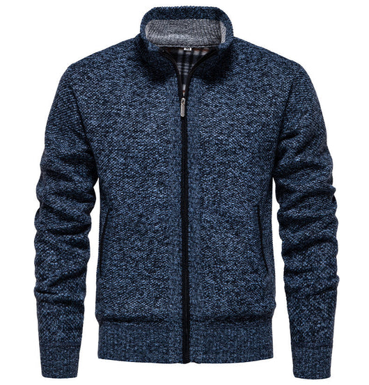 Suéter Cardigan con Cuello Alzado para Hombre - Image 14