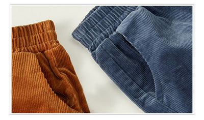 Pantalones Holgados de Algodón Suave para Niños - Image 9