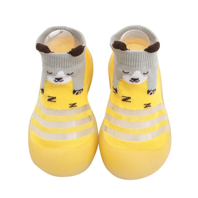 Zapatos Suave de Seda Helada para Bebé 0-4 Años - Calcetines Antideslizantes