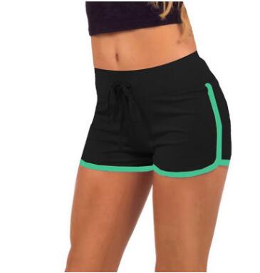 Pantalones Cortos Deportivos de Algodón para Yoga - Talla Grande