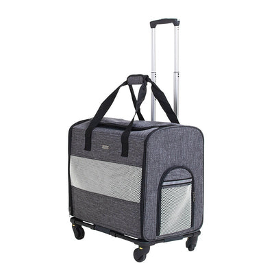 Carrito Transportador Plegable para Mascotas con Bolsa Desmontable - Image 8