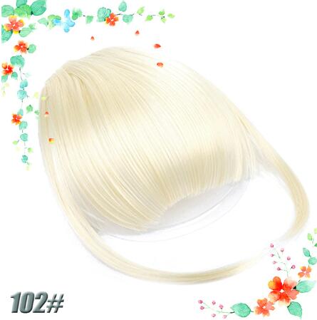 Flequillo Postizo 3D con Clip - Extensiones de Cabello - Image 5