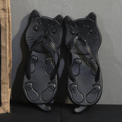 Sandalias Planas de Playa con Diseño Cartoon - Chanclas Cómodas para Verano - Image 2