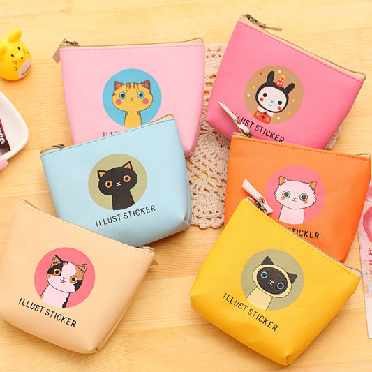 Billetera Impermeable para Gatos - Organizador Multifuncional con Cierre de Seguridad