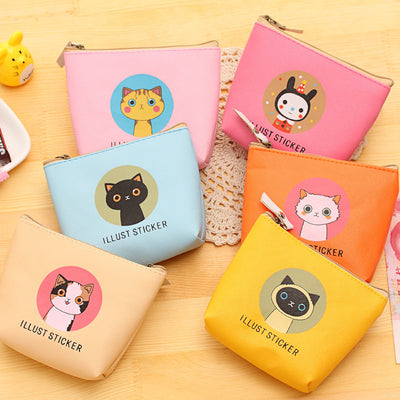 Billetera Impermeable para Gatos - Organizador Multifuncional con Cierre de Seguridad
