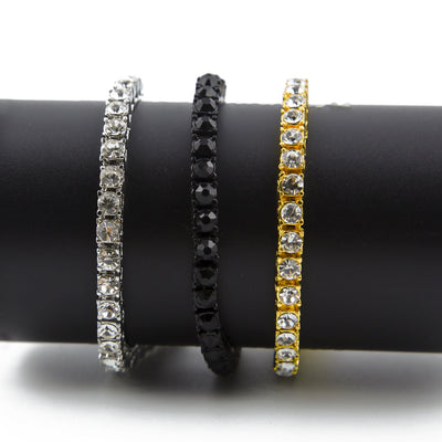 Pulsera Iced Out Dorada para Hombre - Joyería Hip Hop Urbana - Image 8