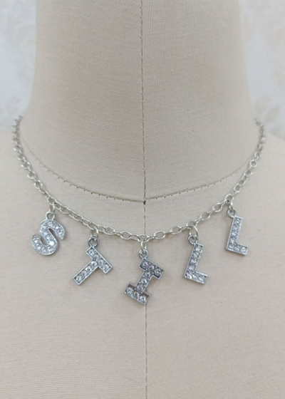 Collar Colgante con Inicial y Diamantes - Image 35