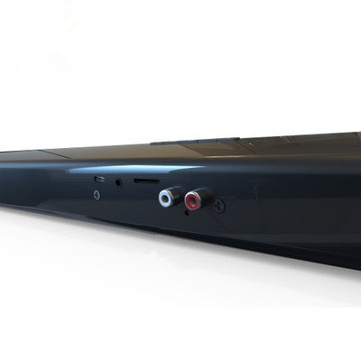Barra de Sonido Bluetooth 20W con Subwoofer, Radio FM y Conectividad Inalámbrica