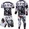 Camiseta Compresión MMA Rashguard 3D para Hombre - Fitness y Crossfit
