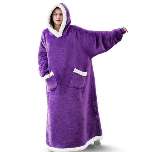 Sudadera Manta con Capucha - Pijama Cómodo para Casa y TV - Image 13