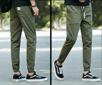 Pantalones Harem Casuales para Hombre - Estilo Moderno y Cómodo - Image 3