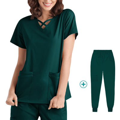 Uniforme Médico Dental Elástico de Secado Rápido - Image 12