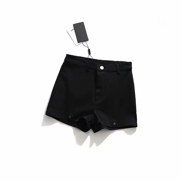 Shorts Cortos Mujer Estilo Europeo - Diseño Slim Ajustado y Moderno