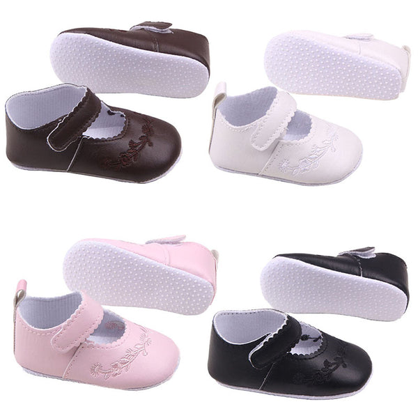 Zapatos de Cuero para Bebé Niña - Primeros Pasos