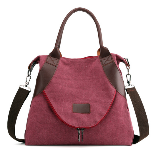 Bolsa Mensajera de Lona para Mujer - Estilo Casual - Image 7