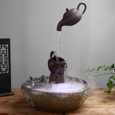 Humidificador Decorativo Suspendido con Diseño de Tetera China - Image 5