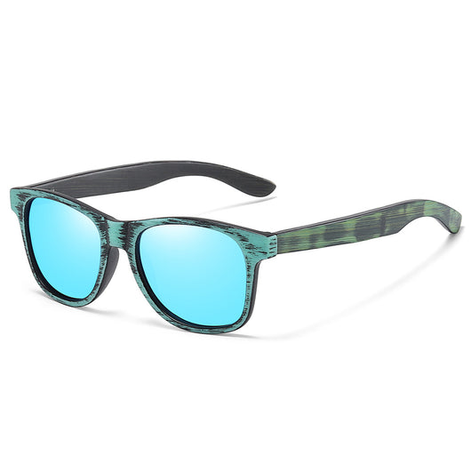 Gafas de Sol Retro con Marco de Madera y Lentes Polarizadas - Image 3