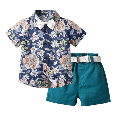 Conjunto Infantil: Pantalón Corto Casual con Cinturón - Image 10