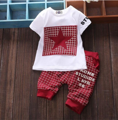 Conjunto Deportivo de Dos Piezas para Niños y Niñas - Camiseta y Shorts de Verano - Image 6