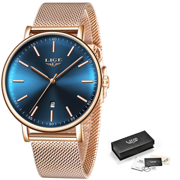 Reloj de Cuarzo Impermeable para Parejas
