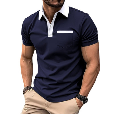 Polo Slim Fit con Bolsillo de Solapa para Hombre - Image 10