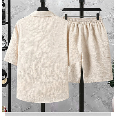 Conjunto de Uniforme Ligero para Trabajo: Blusa y Pantalón Corto - Image 13