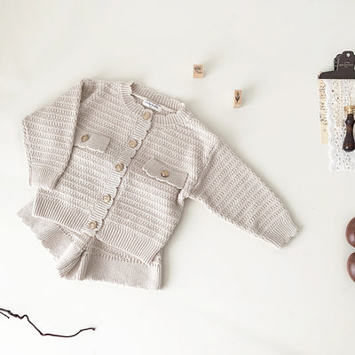 Conjunto de Punto Cuello Redondo con Shorts - Image 27