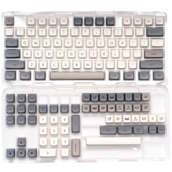 Set Completo de 133 Teclas PBT Personalizables - Teclado Mecánico Eje Rojo