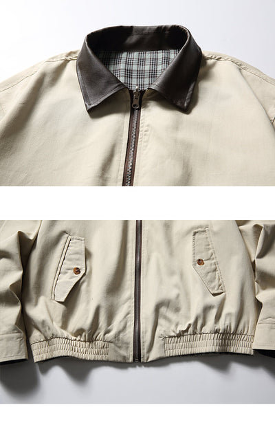 Chaqueta Harrington Ejecutiva para Hombre - Estilo Business Casual - Image 9