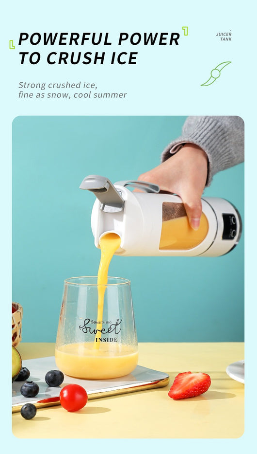 Exprimidor Portátil Recargable - Vaso Multifuncional para Jugos Frescos - Image 11