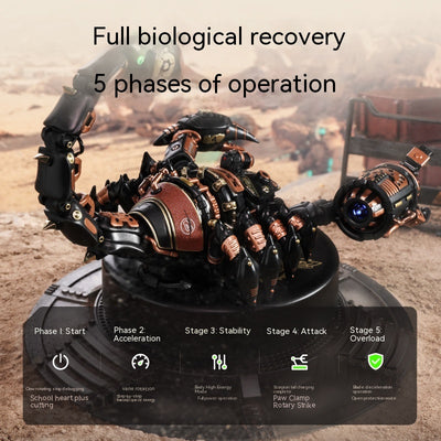 Bloques de Construcción Puzzle Educativo Battlefield Scorpion