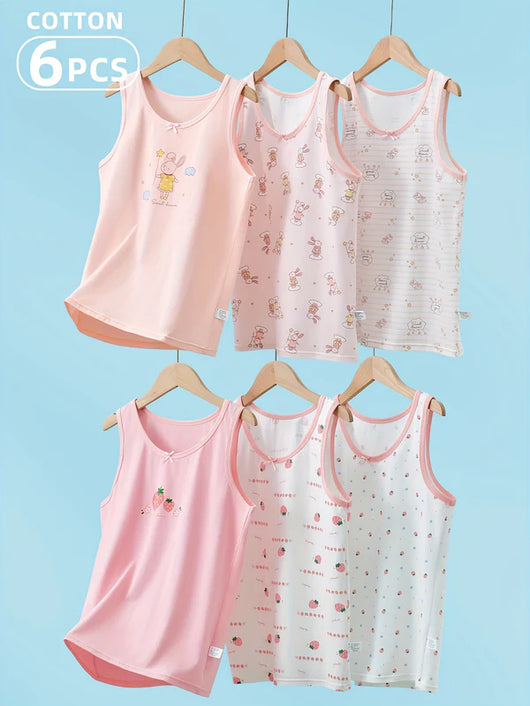 Camiseta Tirantes de Algodón para Niñas - Talla Grande - Image 15