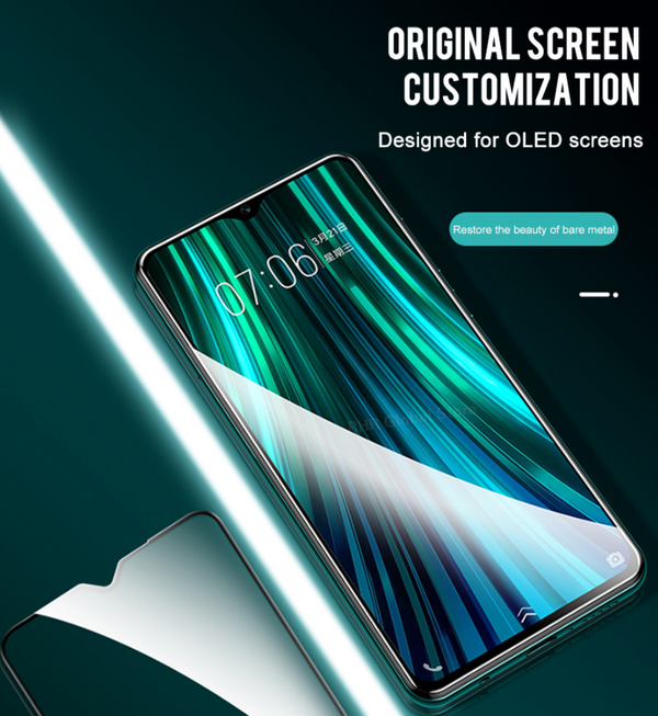 Protector de Pantalla Cristal Templado Cobertura Total para Xiaomi Redmi - Alta Definición