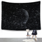 Manta Tapiz Constelaciones Cielo Estrellado Patrón Galaxia Decoración de Dormitorio