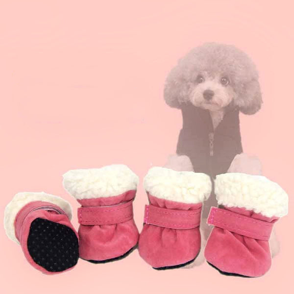 Botitas Impermeables para Perros - Calcetines Protectores Antideslizantes para Mascotas