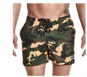 Shorts de Playa Camuflaje Sueltos Secado Rápido para Hombre - Image 7