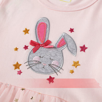 Vestido Tejido de Niña con Rayas Primavera Verano - Image 2