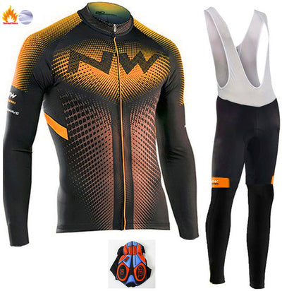 Conjunto de Jersey Ciclismo Manga Larga - Image 3