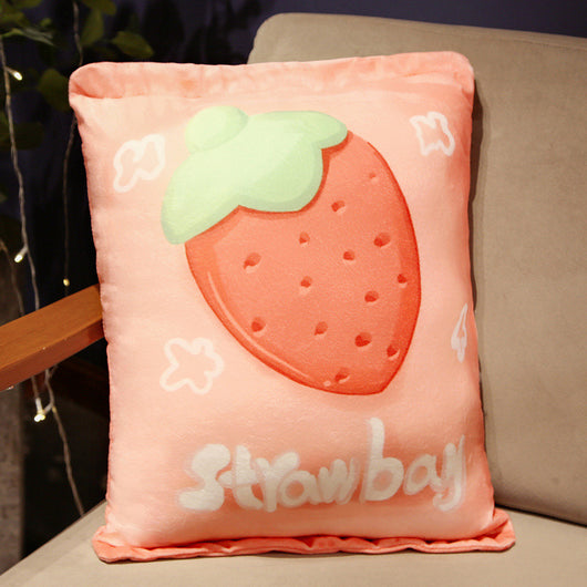 Cojín Decorativo Frutas Cartoon Doble Estampado - Image 7