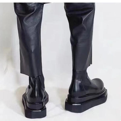 Botas Martin de Caña Media con Suela Gruesa - Diseño Clásico y Resistente - Image 5