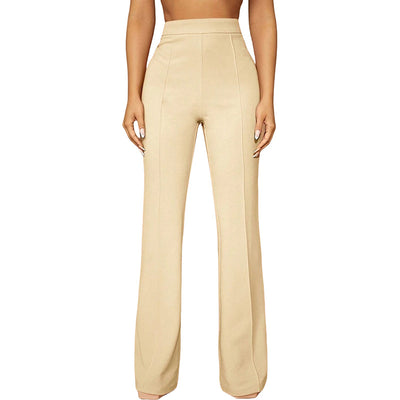 Pantalones de Cintura Alta para Mujer - Elegancia Profesional y Comodidad Diaria - Image 9